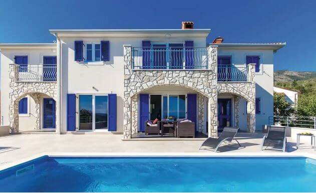 villa blue